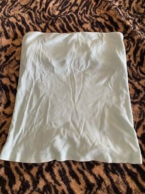 aerie Light Mint Ribbed Tube Top